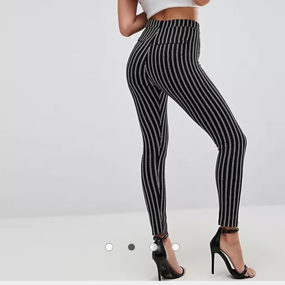 ASOS Striped Leggings - Picture 2 of 5